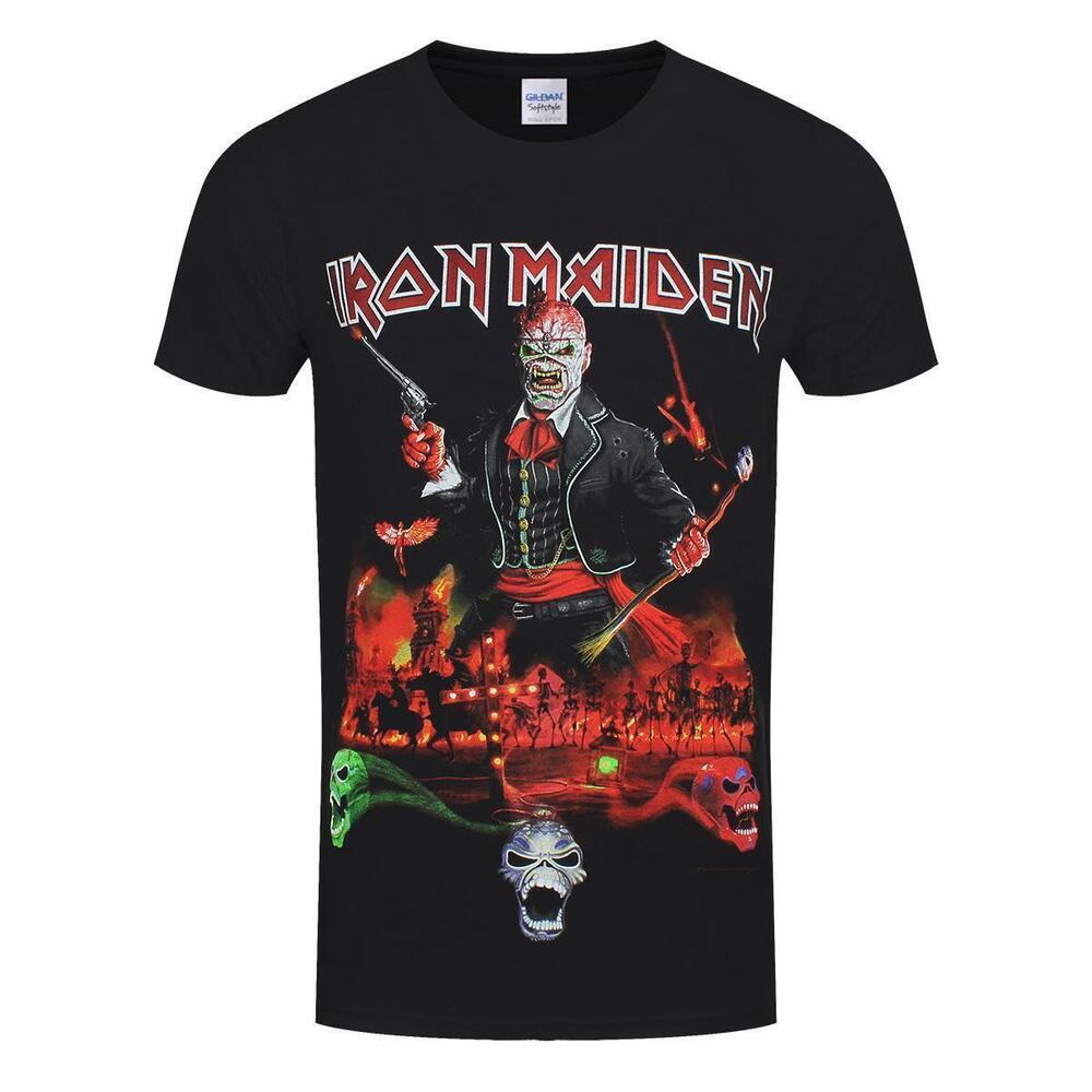 Iron Maiden Legacy Of The Beast Live Tour Mens Black Tshirt